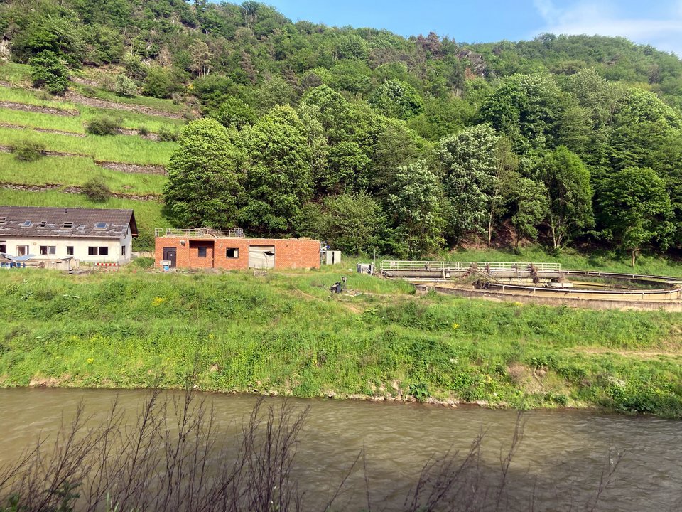 Zerstörte Kläranlage in Altenahr