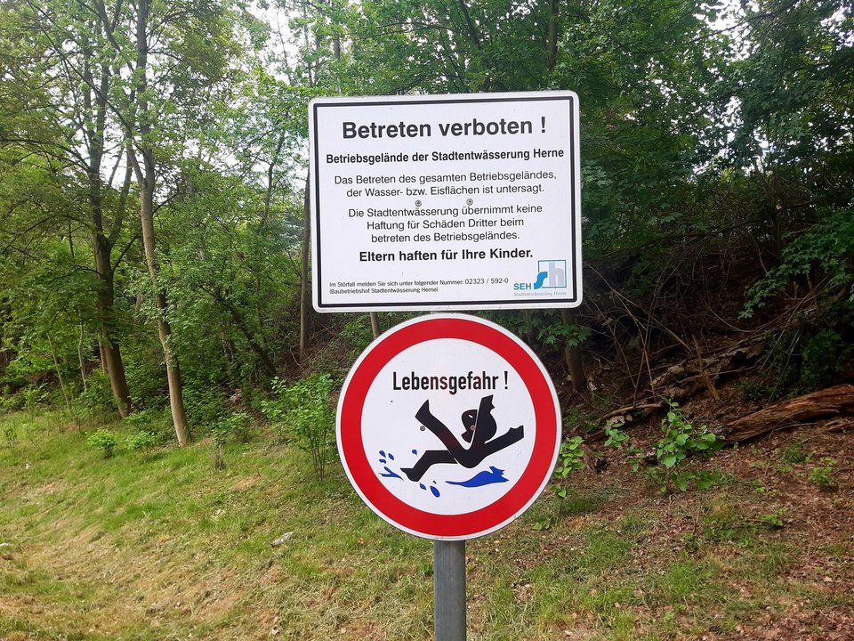 Lebensgefahr auf der Wasserexkursion 2023!