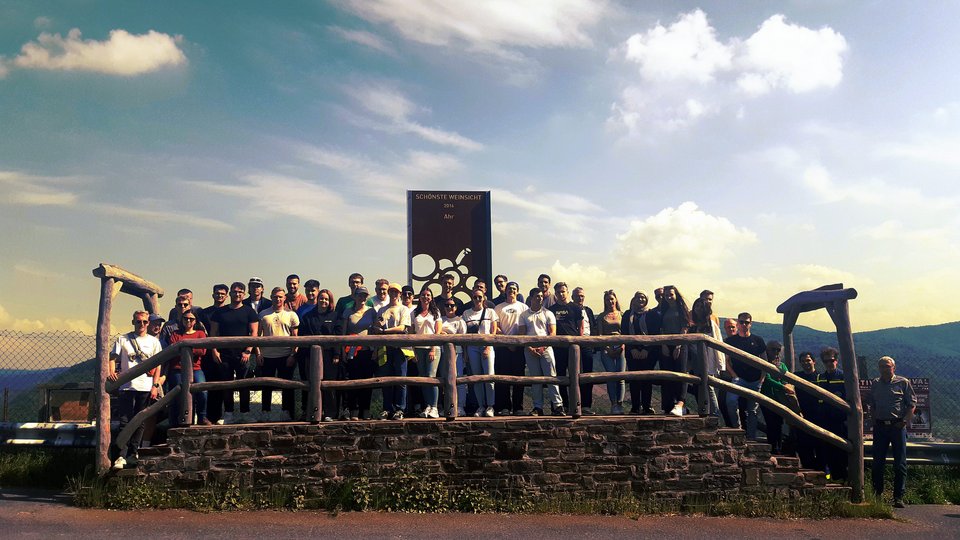 Hoch über dem Ahrtal!