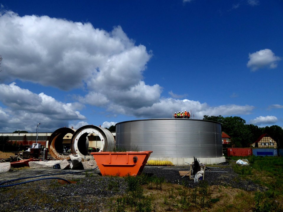 Es ging hoch hinaus!