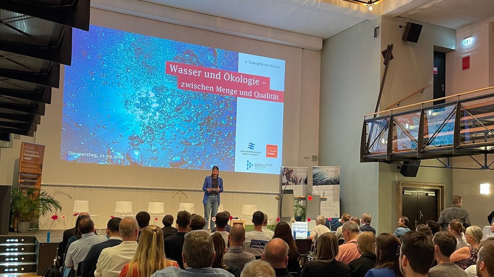 Jede Menge schlaue Köpfe mit Interesse am Zukunftsthema Wasser.