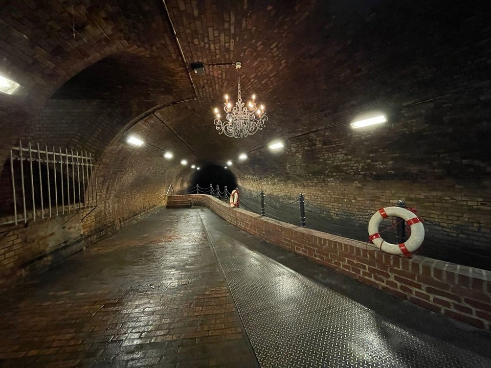 Der Kronleuchtersaal im Kanalnetz von Köln