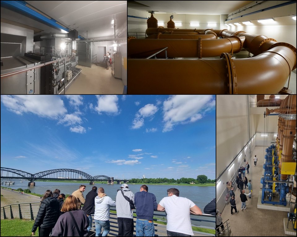 Pumpwerk Schönhäuser Straße – direkt am Rhein