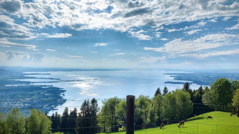 Der Bodensee - ein Alpensee in Baden-Württemberg