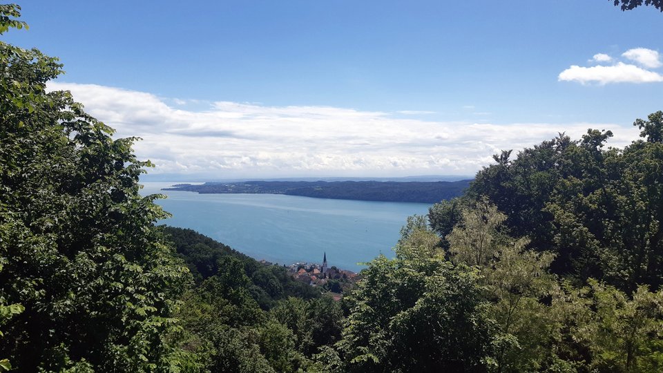 Blick auf den Bodensee.