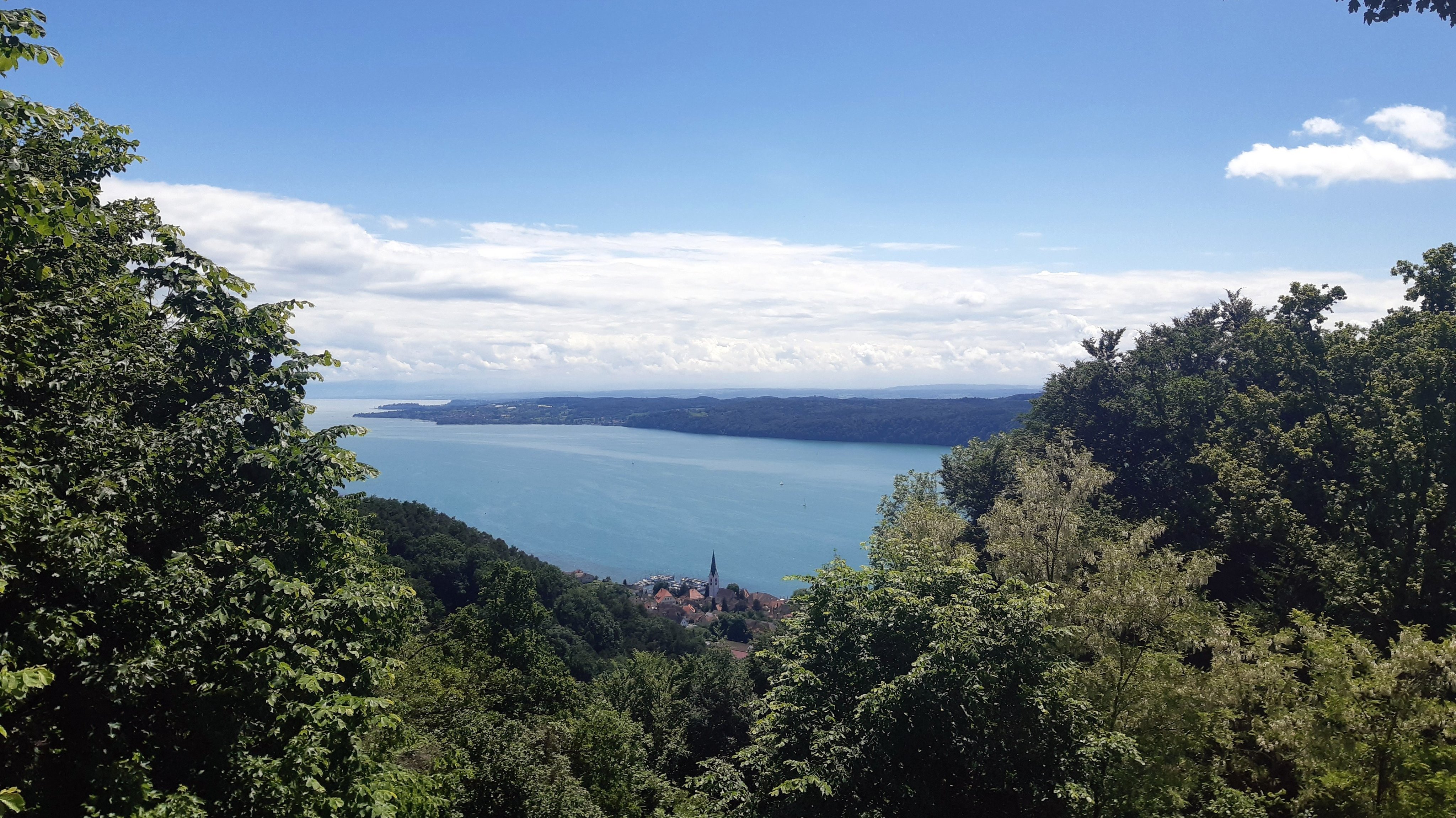 Blick auf den Bodensee.