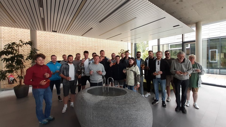 Gutgelaunte Studierende — gutgelaunte Professoren!