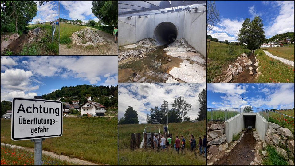 Impressionen – Hochwasserschutz in Lörrach-Hauingen