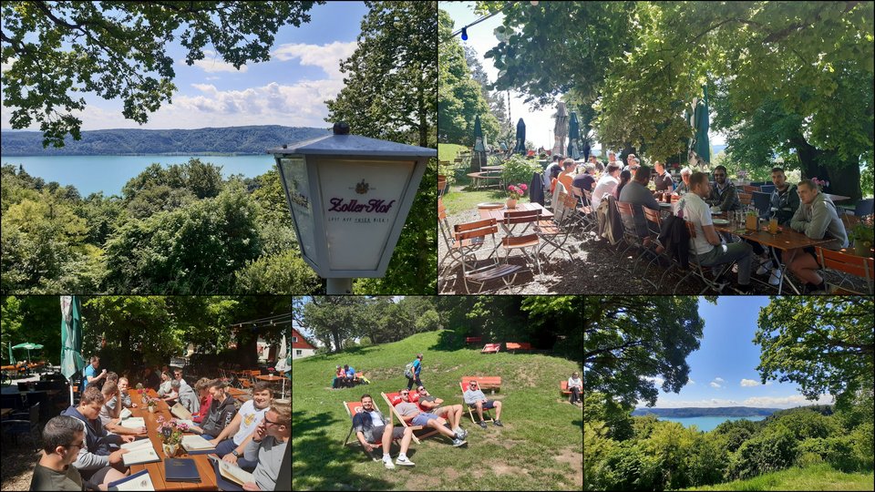 Verdiente Pause auf dem Zollerhof!